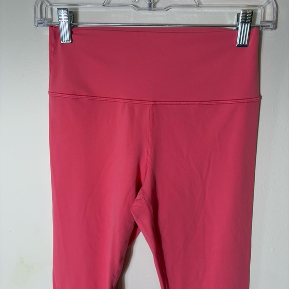 Athleta Transcend 7/8 Tight Leggings Pink‎ Size Medium - Picture 3 of 7